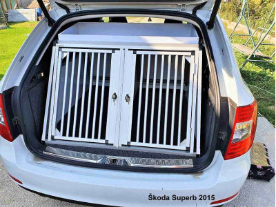 Prepravný 2box do Škoda Superb combi 2015